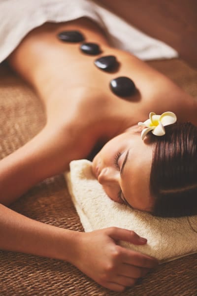 Friskvård och hot stone massage