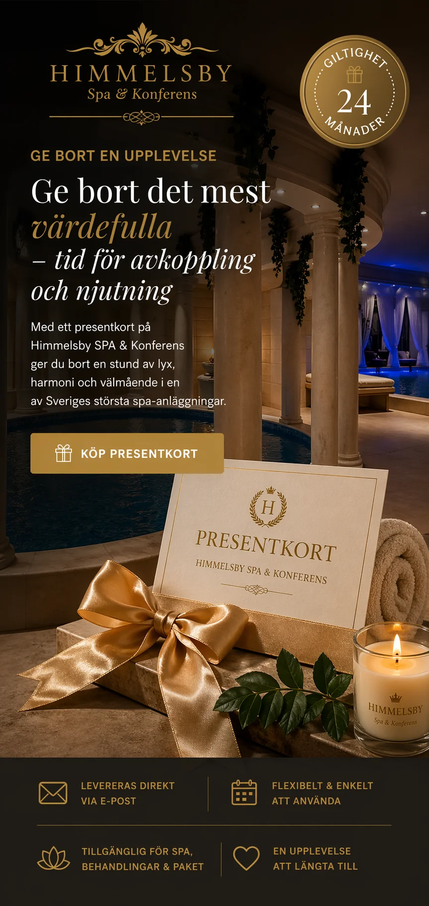 spa presentkort Himmelsby SPA & Konferens